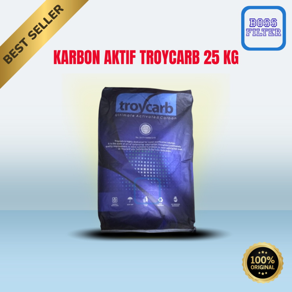 KARBON AKTIF TROYCARB 25 KG / KARBON AKTIF FILTER AIR  TROY CARB 25 KG