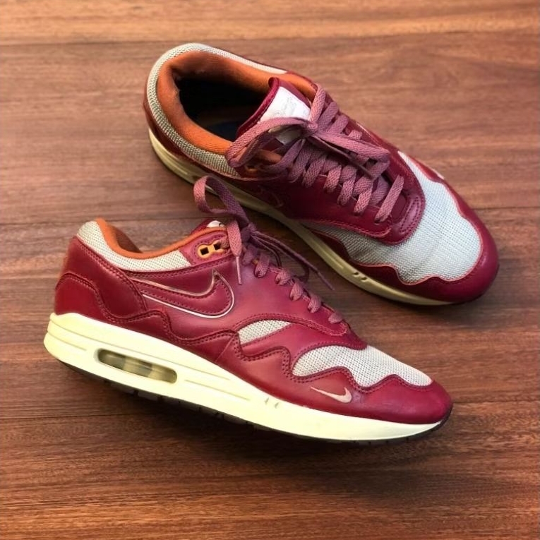 Nike Air Max 1 x Patta 'Rush Maroon' Original