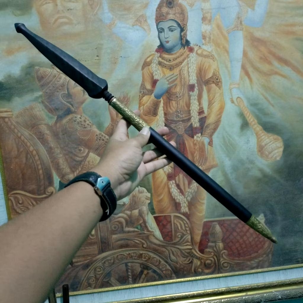 Pusaka Mini Tumbak Sepuh Luk