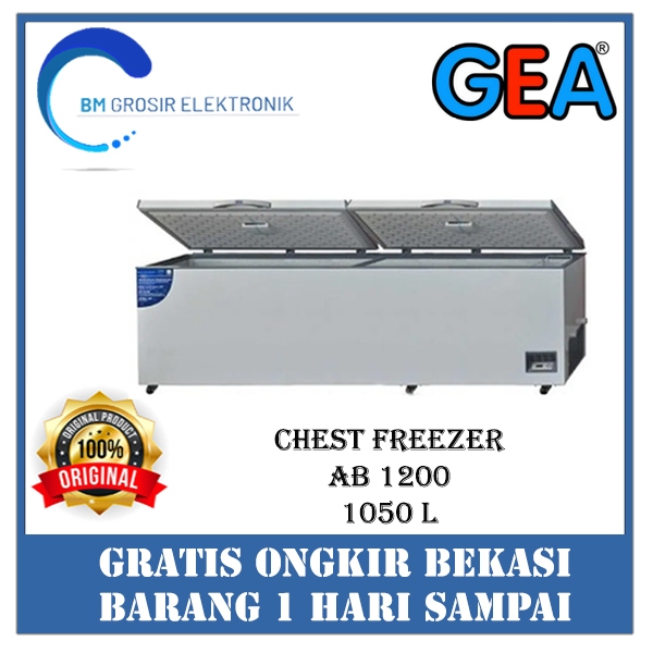 GEA CHEST FREEZER AB 1200TX CHEST FREEZER BOX 1050 LITER
