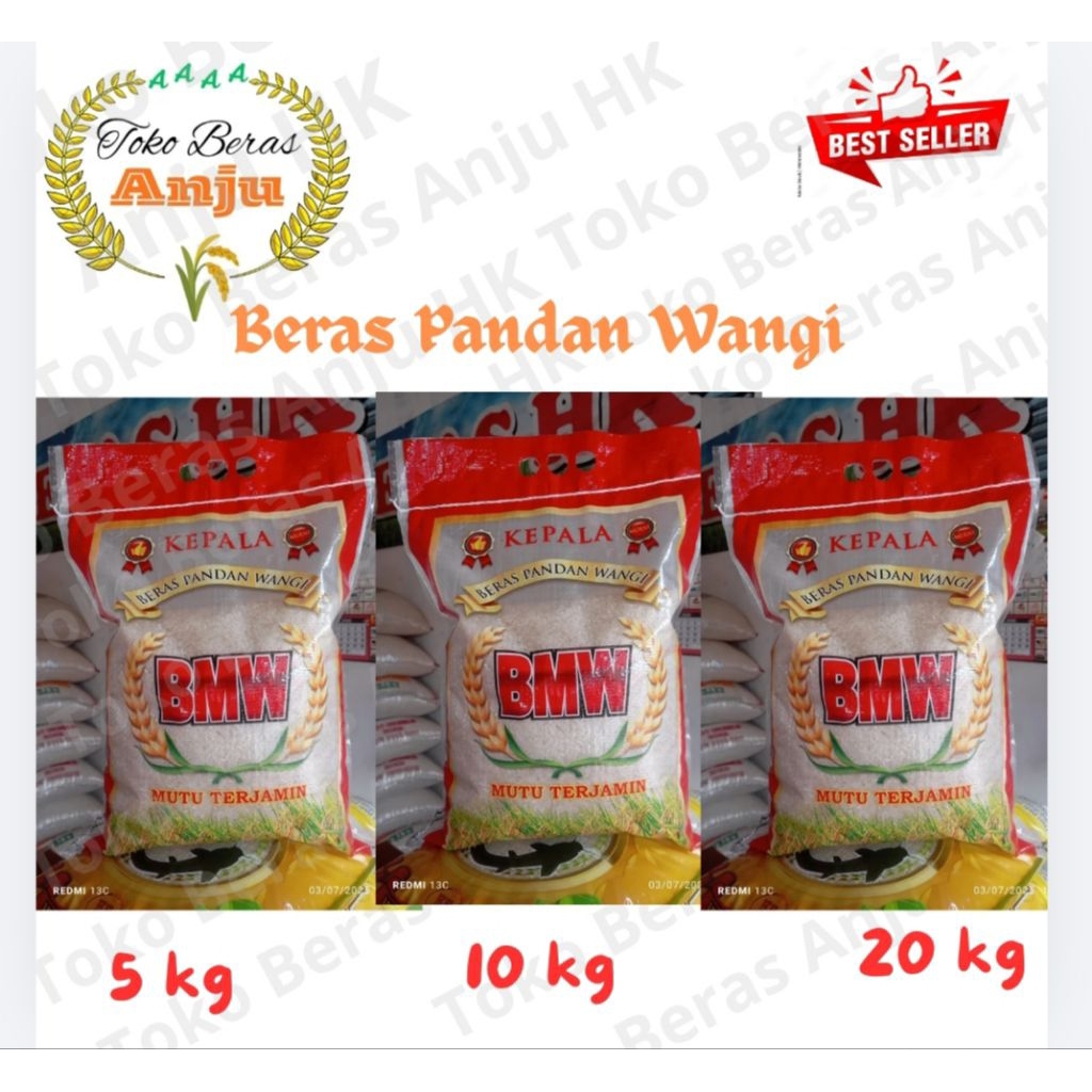 Beras BMW (Pandan Wangi) 5KG