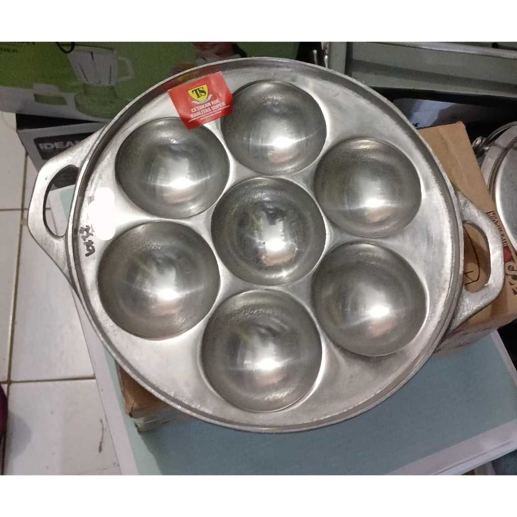 Loyang Cetakan Telur 7 Lubang Kue Lumpur loyang cetakan