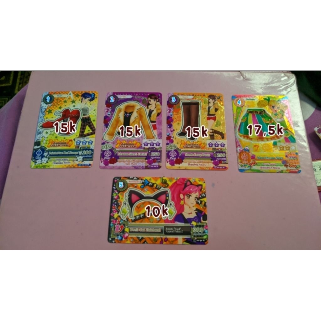 Kartu Aikatsu Satuan No Brand, Normal Card Cool Sexy Pop Aoi Kiriya Ran Shibuki Kii Seira, Fake Aika
