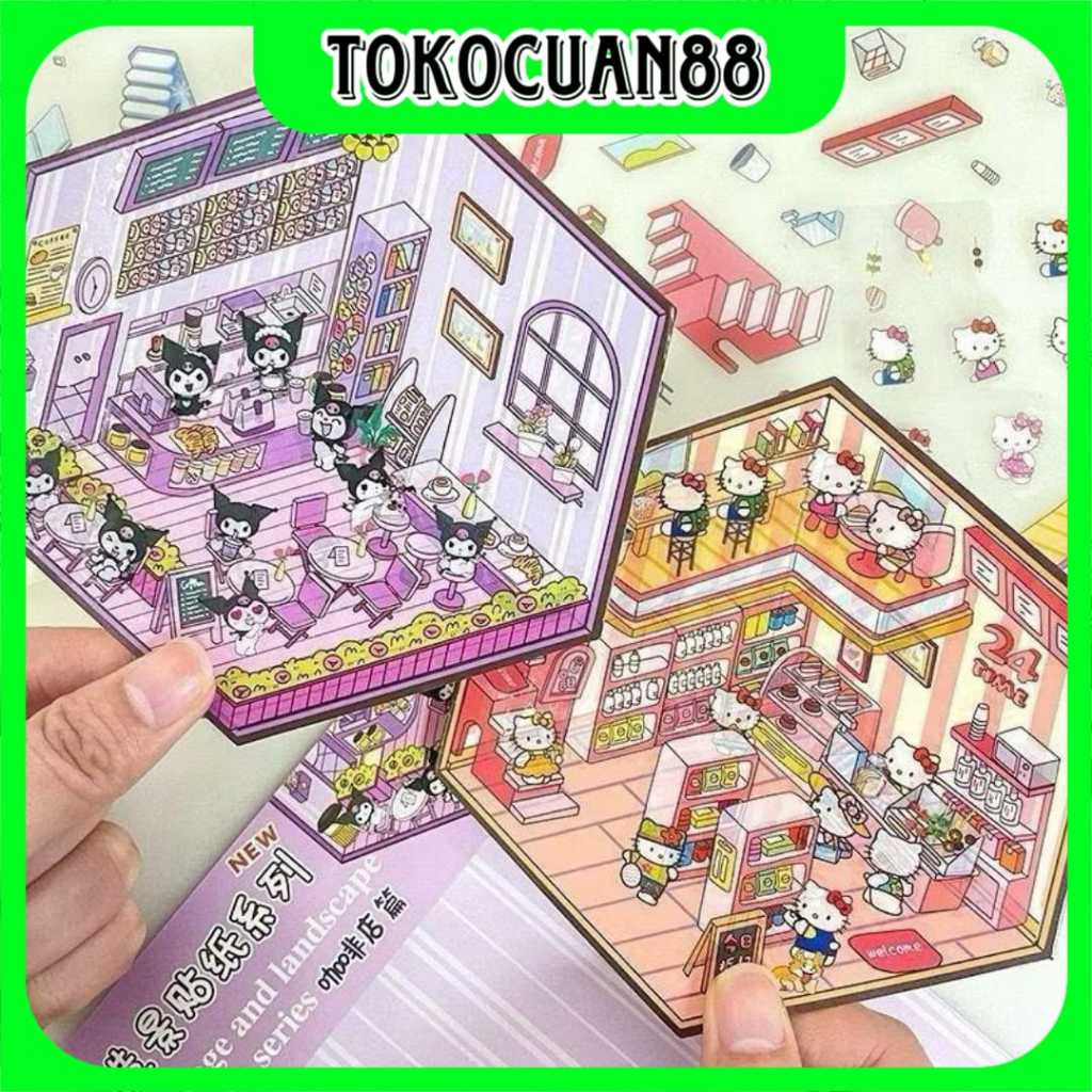 Tokocuan88 - STIKER 3D DEKORASI RUANGAN  STIKER 3D BACKGROUND DESIGN ROOM | STIKER KOREA VIRAL