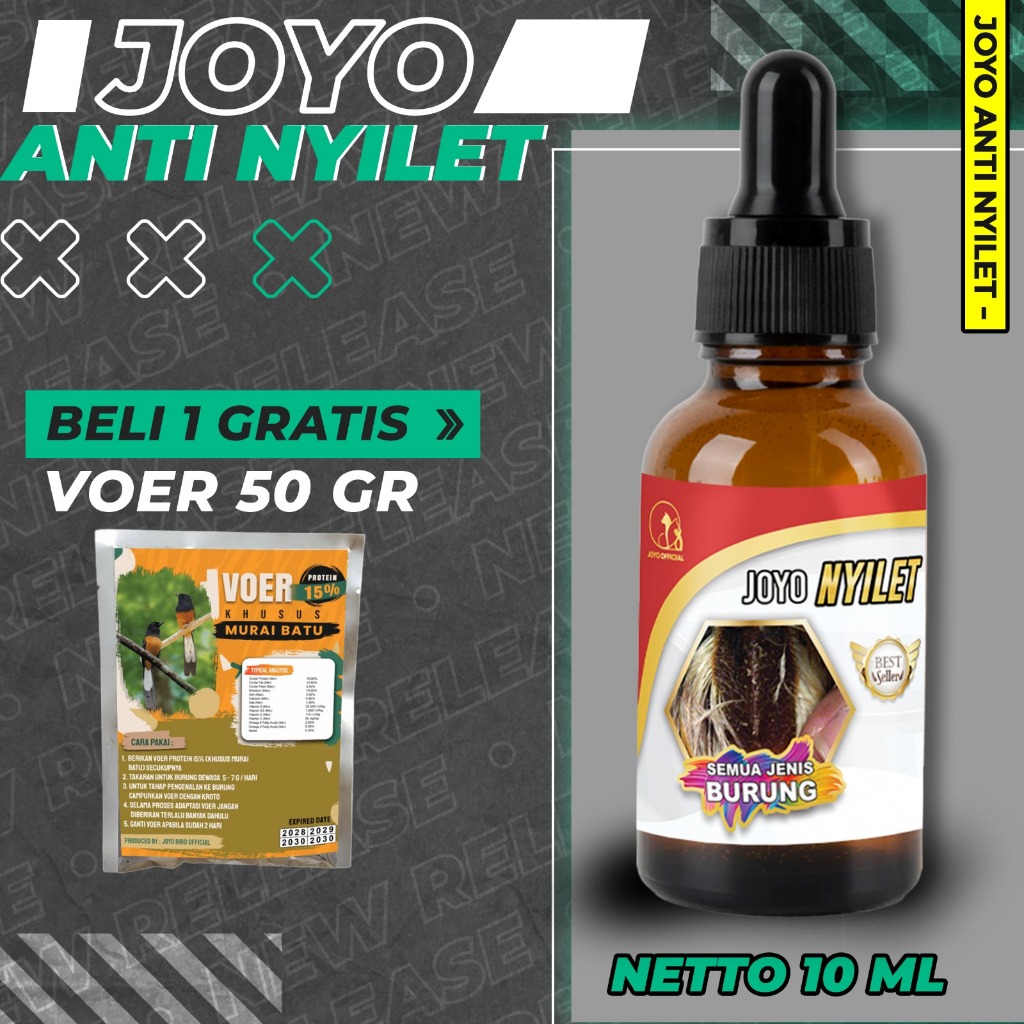 VITAMIN BURUNG NYILET | OBAT BURUNG NYILET |  OBAT BURUNG KURUS | PENAMBAH NAFSU MAKAN | ANTI NYILET
