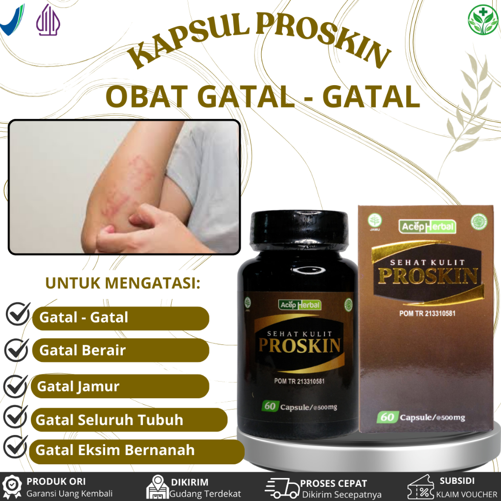 Obat Penghilang Gatal - Gatal, Gatal Jamur, Gatel Menahun, Kadas, Kurap, Kaligata, Biduran, Koreng B