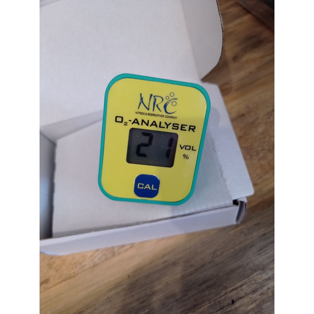 NRC Scuba Diving Oxygen Tank Analyzer O2 Pick Alat Ukur Kadar Oksigen Tabung Selam Tangki Analizer