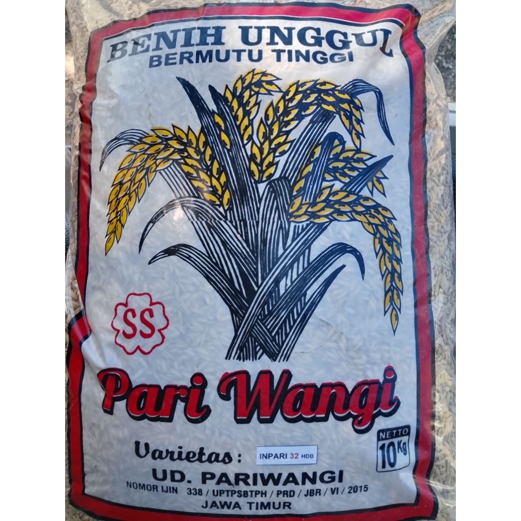 Benih Padi unggul INPARI 32 SS, 10kg expt oktober 2026