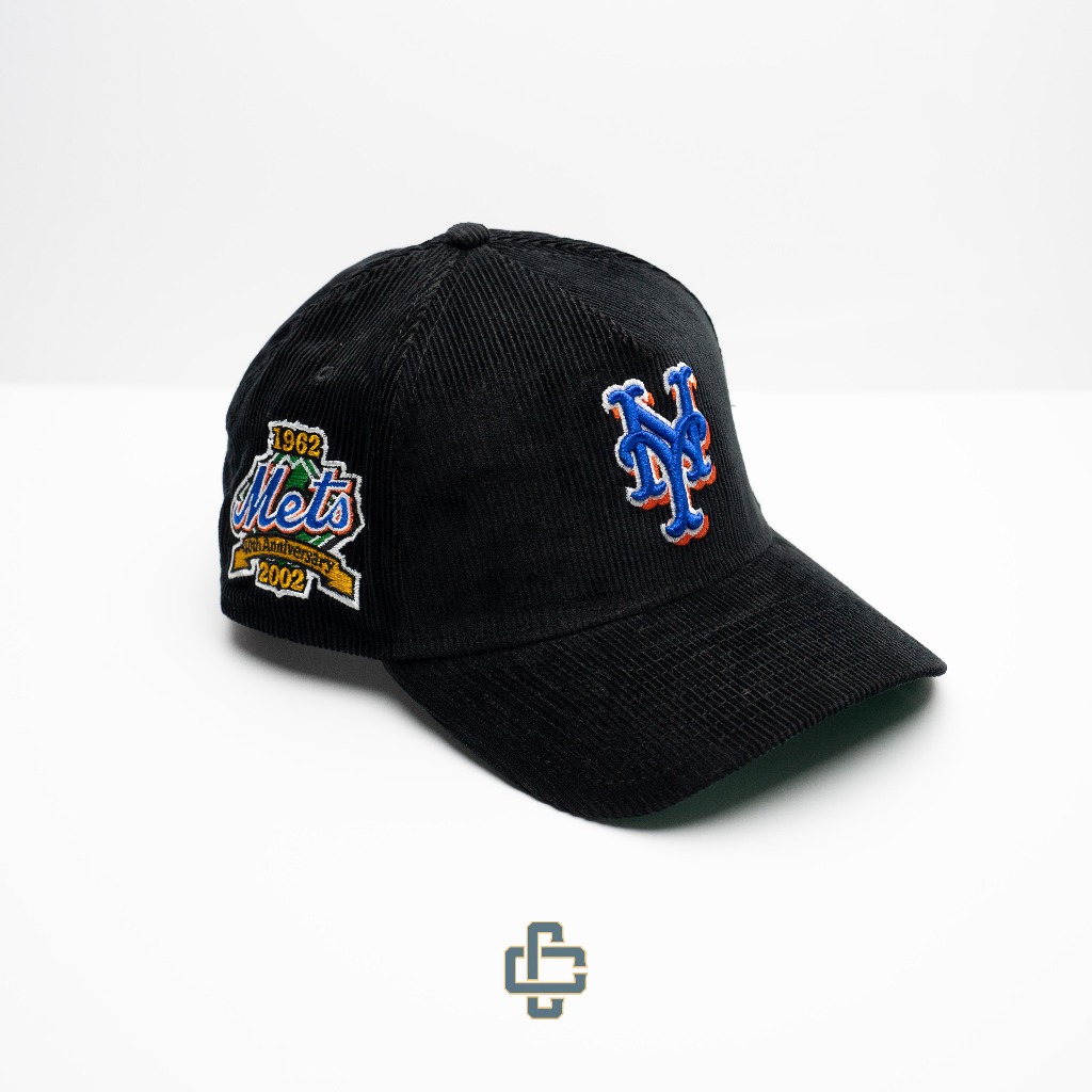 TOPI NEW ERA ORIGINAL 940 A FRAME NEW YORK METS CORDURY BLACK