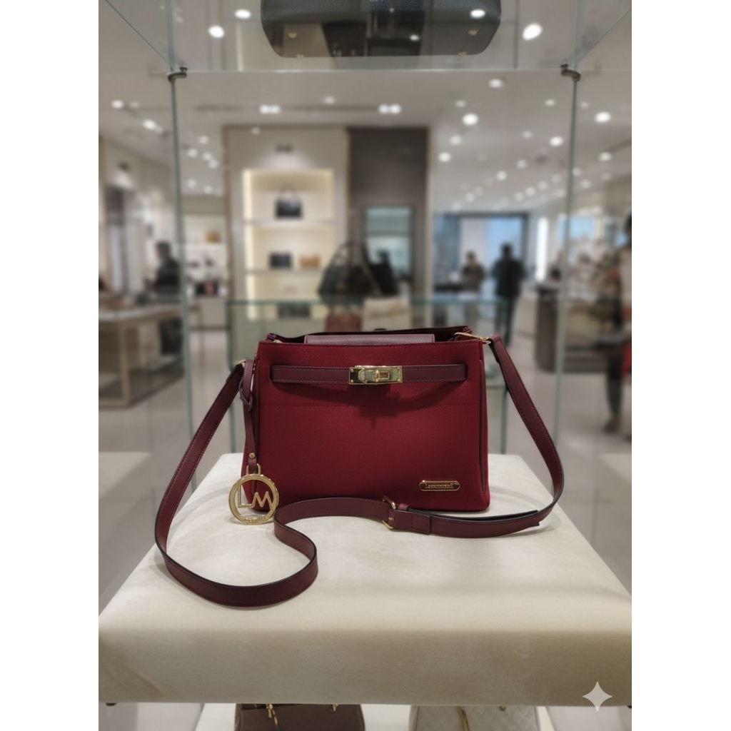 tas locamode maroon suede