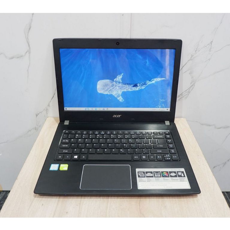 laptop Acer Aspire E5-475G Intel Core i5-7200U GeForce 940MX Ram 8Gb Ssd 128Gb 4/500GB