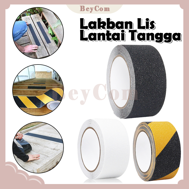 Anti slip tape lakban safety walk lantai tangga/Lakban Lis Lantai Tangga
