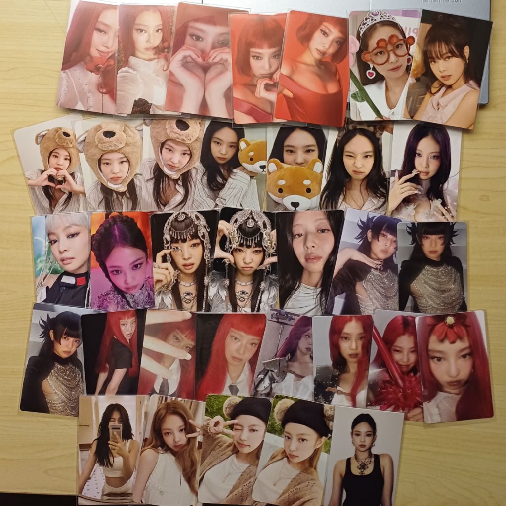 [ ready, official ] Jennie official photocards : summer diary in hawaii 2019 jenbear born pink jenni