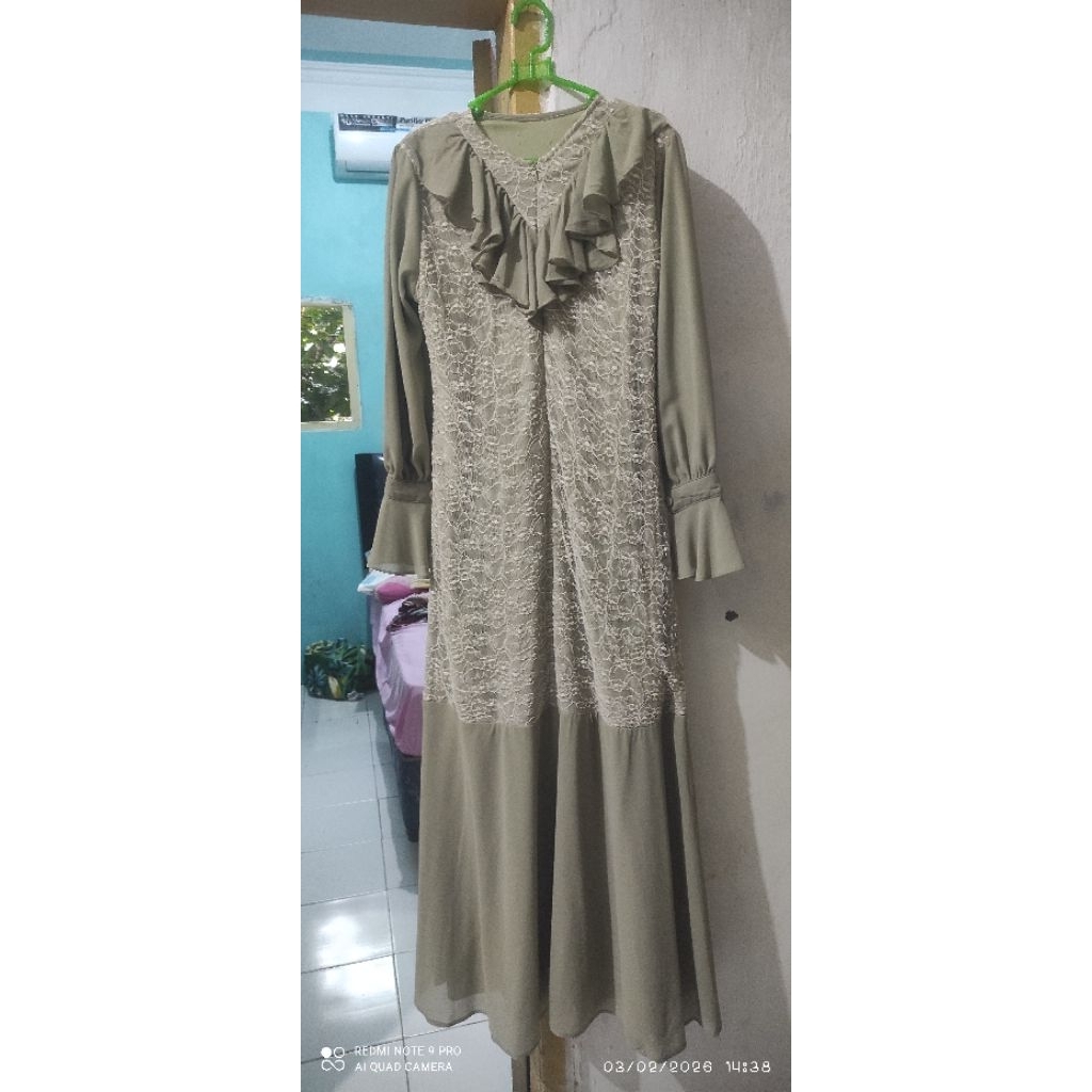 Dress sage by ghaisani.id/gamaleea.id