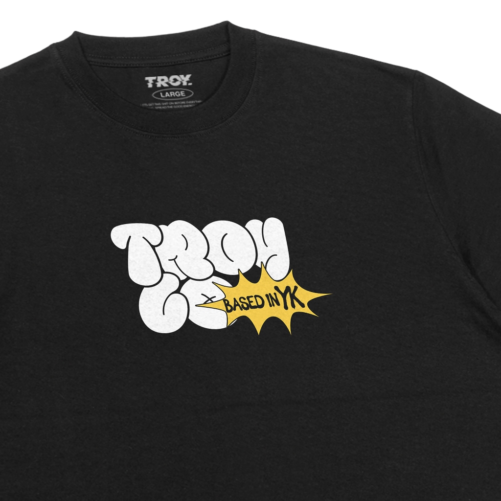 Troy Company Tshirt Black Sprayer - Kaos Lengan Pendek Kaos Hitam MTD 3536