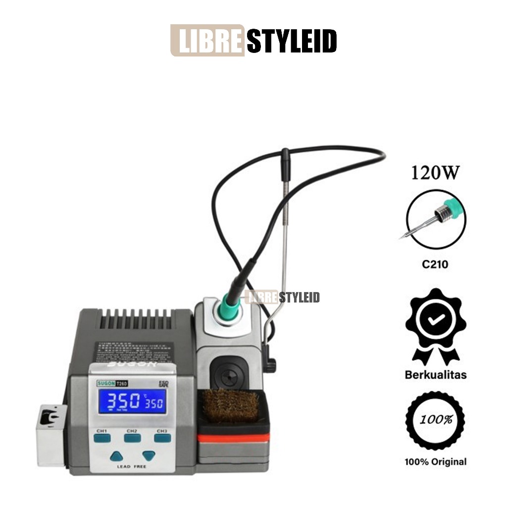 SUGON T26D Soldering Station Electric Soldering Iron 2S Rapid 80W