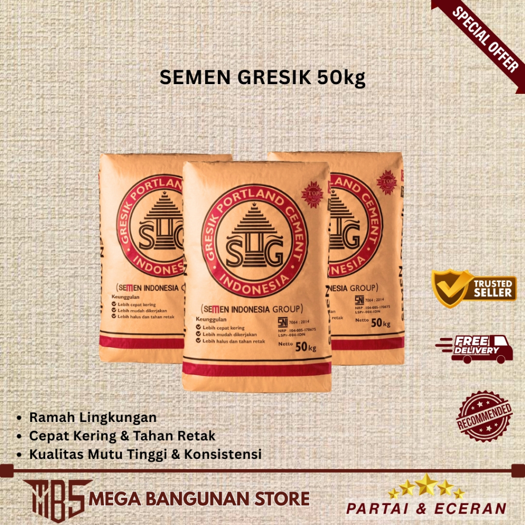 SEMEN GRESIK 50 KG| 160 SAK (1DO)