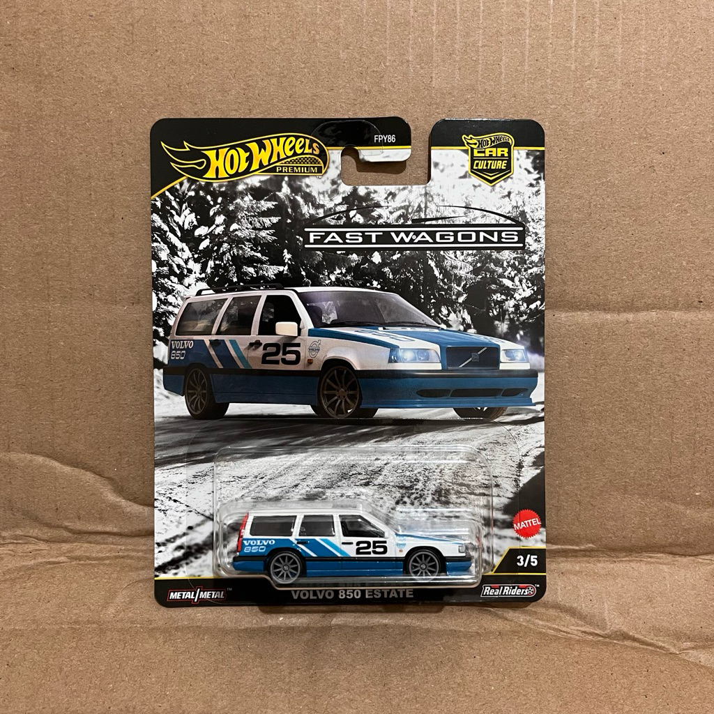 Hot Wheels Premium Fast Wagons Volvo 850 Estate