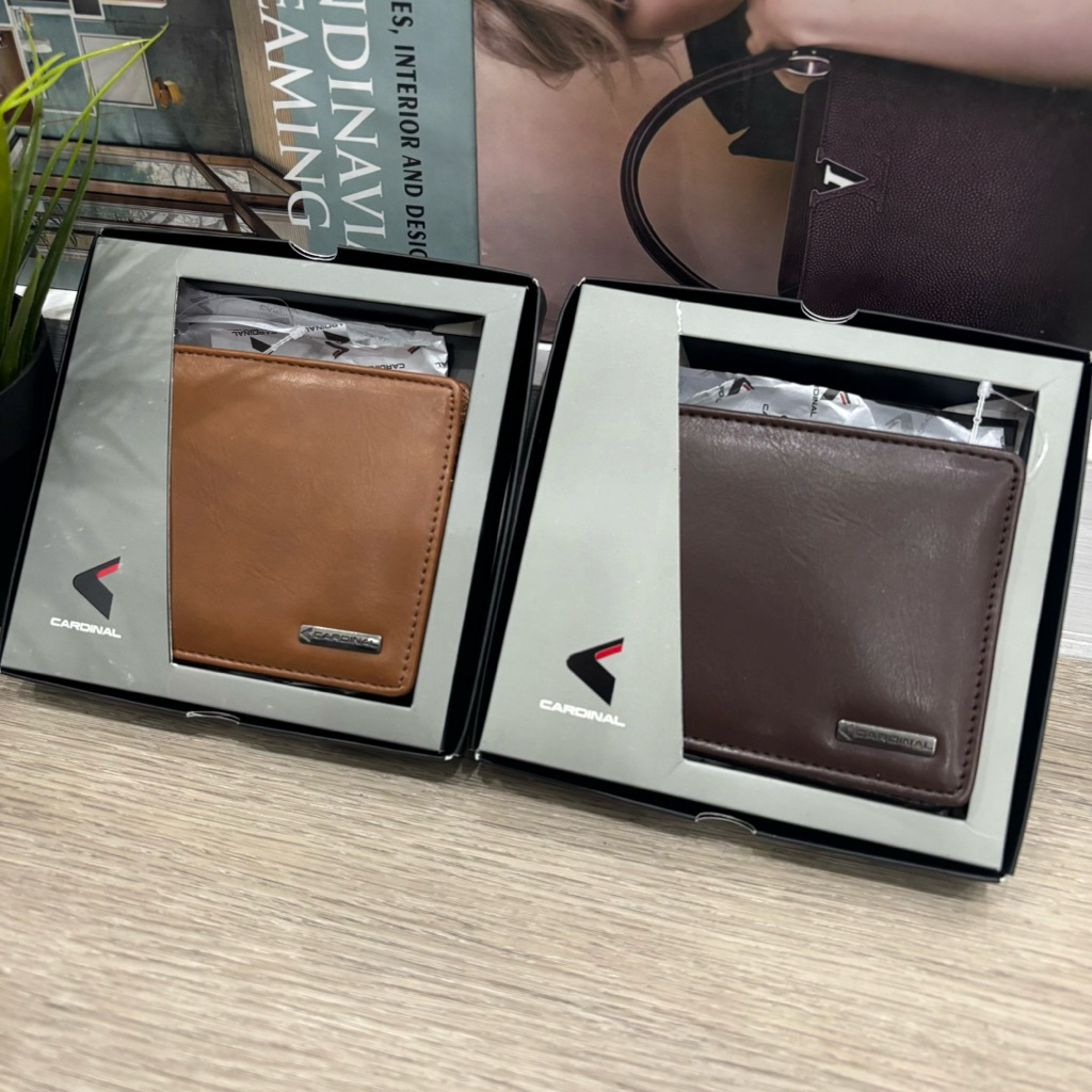 Dompet cardinal pria original terbaru (KULIT SINTETIS)