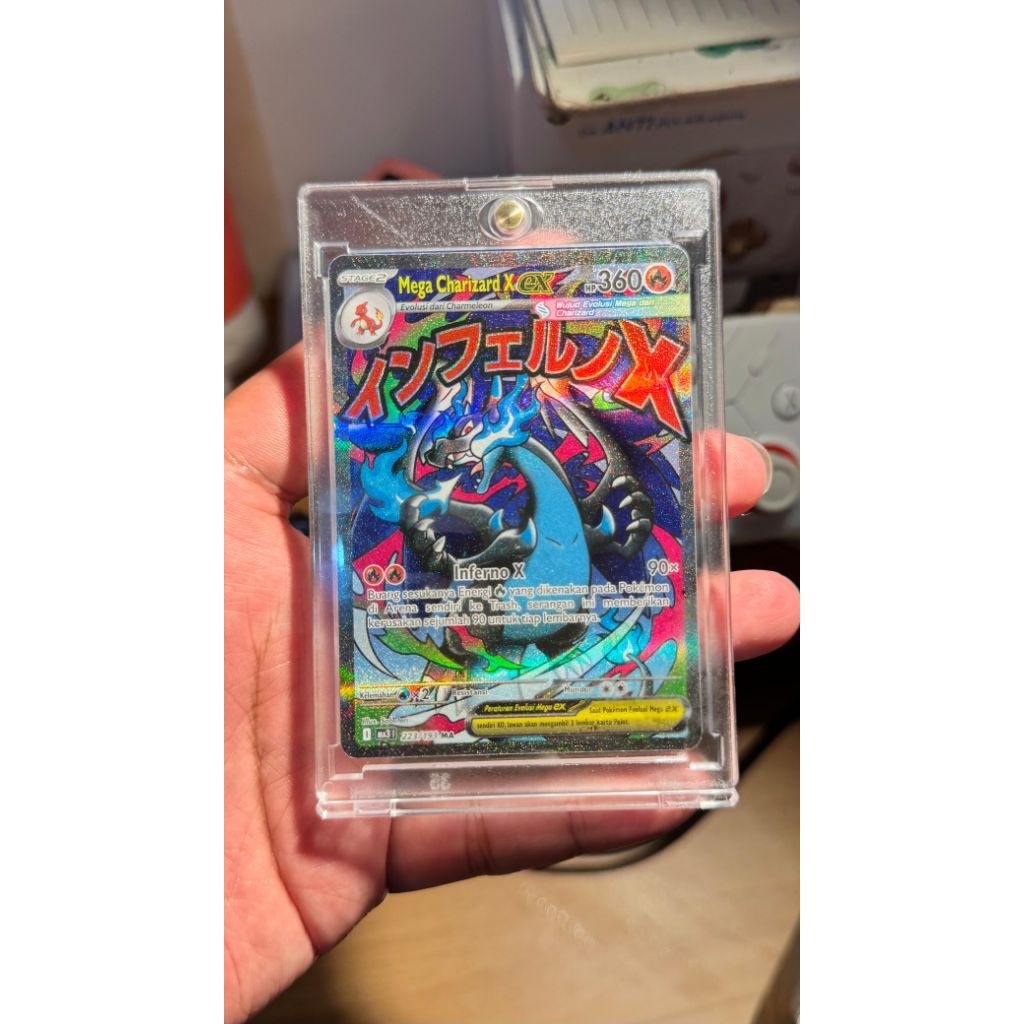 TCG Pokemon Mega Charizard X EX MA - Mega Impian Pack Indonesia