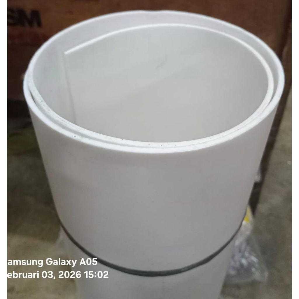packing teflon sheet ptfe 0,5mm x 1meter x 1meter (teflon sheet ptfe 0,5mm)