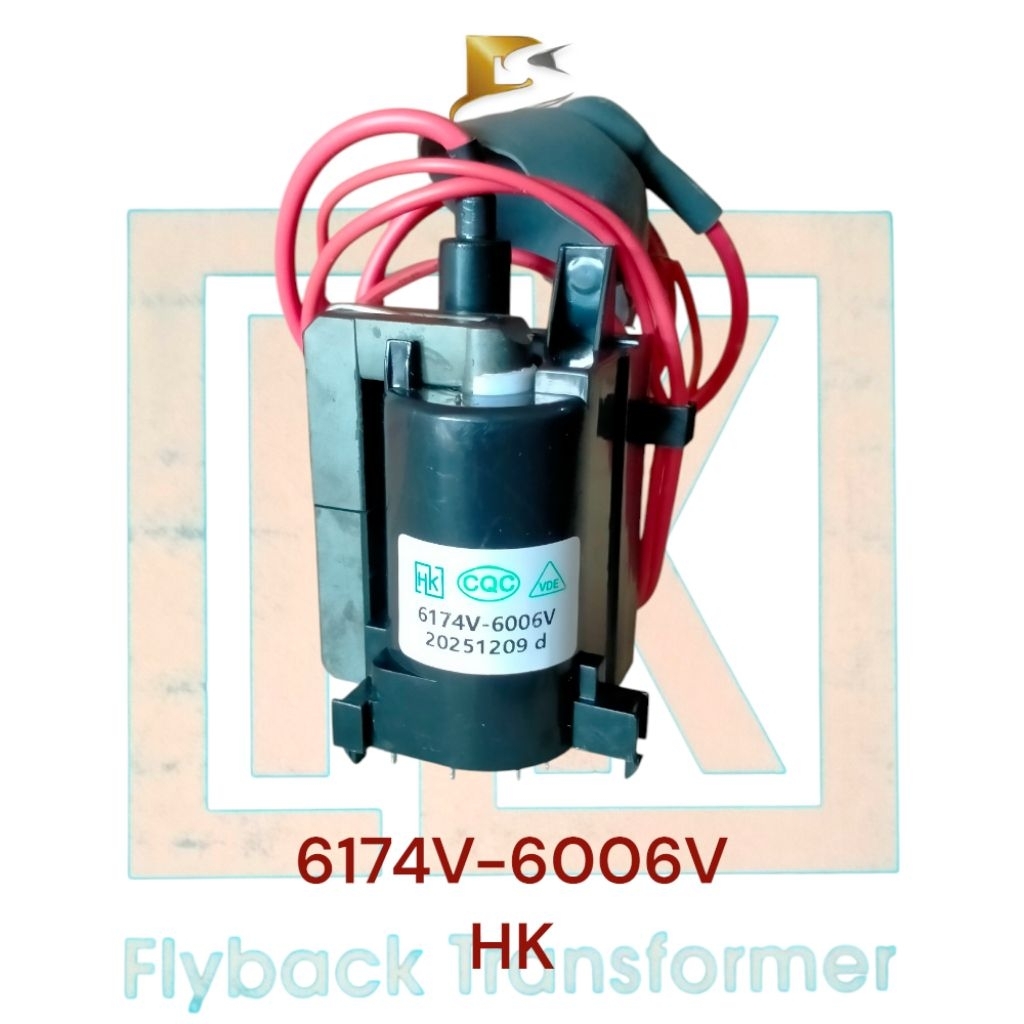 HK Flyback TV 6174V-6006V / BSC25-N1651 Transformer Bertegangan tinggi Untuk TV Tabung 21 inch LG pr