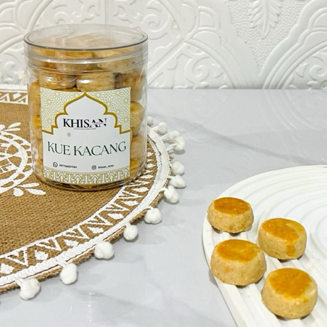Kue Kacang / Kue Kering Lebaran Kue Kacang / Kue Kacang Jadul / Kue Kering Toples Ukuran 600ml