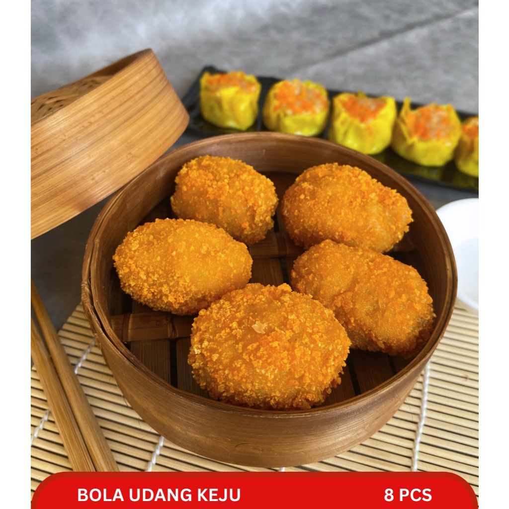 PREMIUM BOLA UDANG KEJU LUMER 8 PCS HALAL