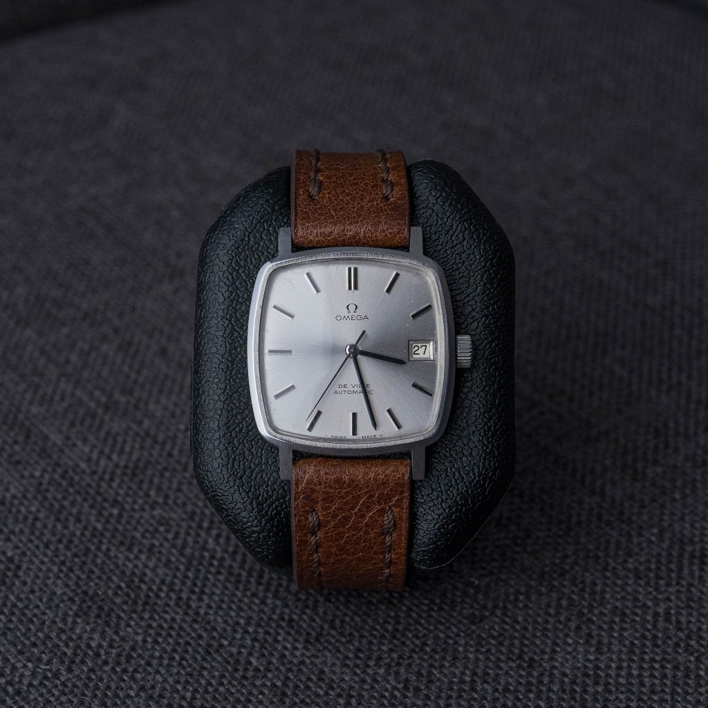 Jam Omega De Ville Automatic Swiss Made Caliber 1010 Kondisi Lumayan Mulus