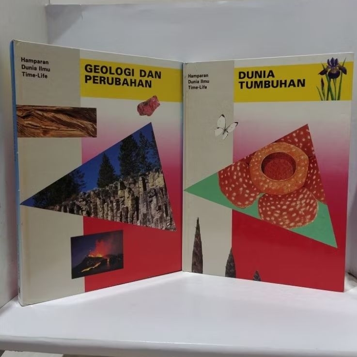 BUKU ENSIKLOPEDI HAMPARAN DUNIA ILMU TIME LIFE DUNIA TUMBUHAN, GEOLOGI DAN PERUBAHAN