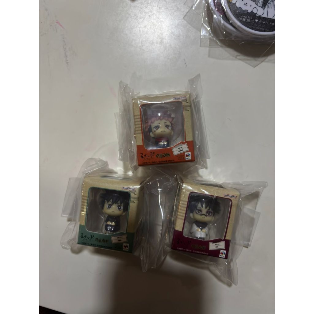 (READY) Gashapon Miniature Mini Rukappu Jujutsu Kaisen - Choso/yuuji/Megumi