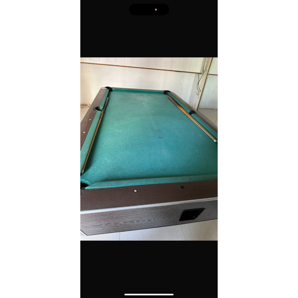 meja billiard second 7ft- meja billiard bekas murah