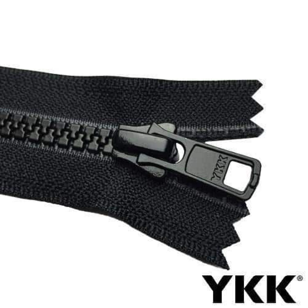 Resleting Gigi Kasar YKK 90cm 100cm Zipper Gigi Kasar YKK