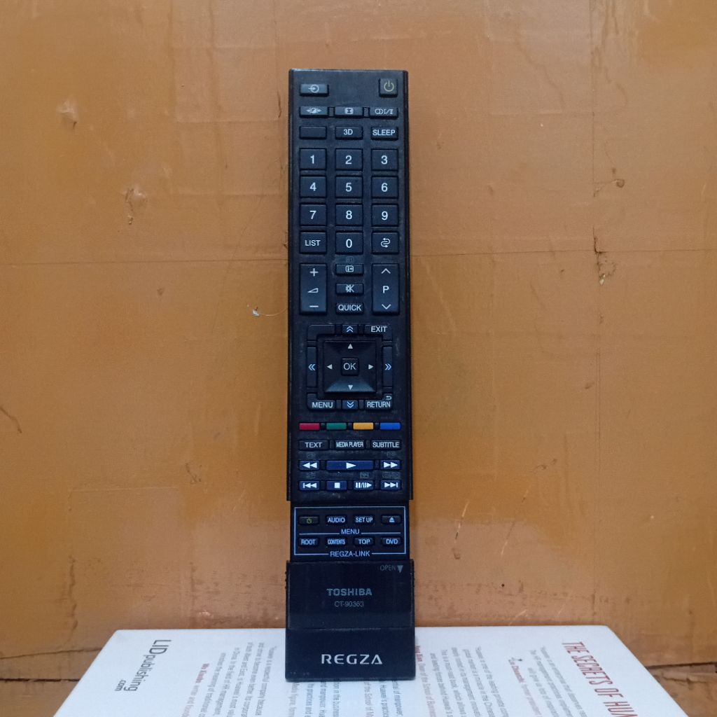 REMOTE TV TOSHIBA REGZA SERI CT-90363 ORIGINAL