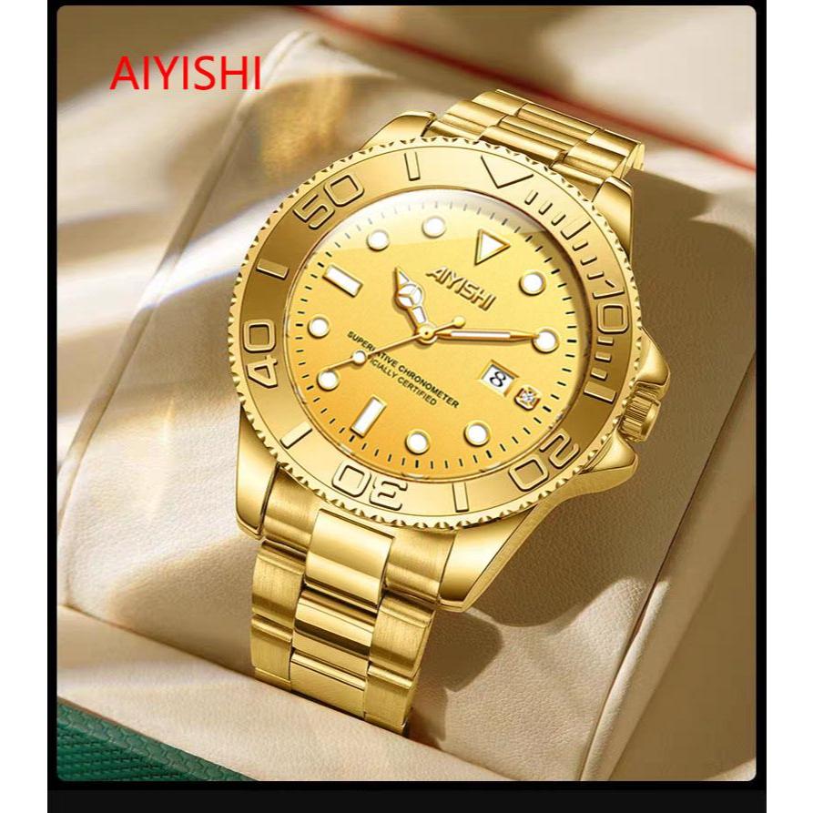 AIYISHI 2501 Original Brand New Retro Full Automatic Mechanical Watch Jam Tangan Pria Tahan Air Tren