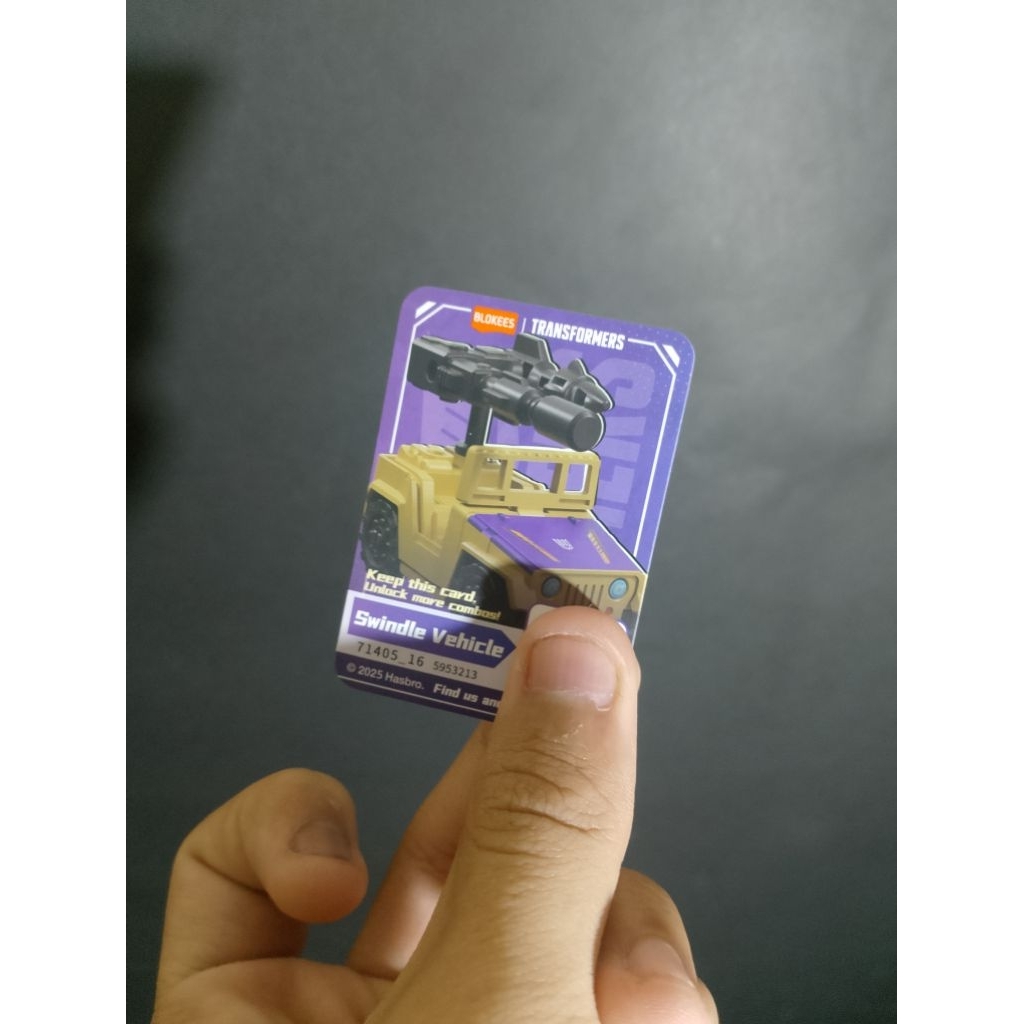 Blokees Transformers Defender - Swindle Vehicle