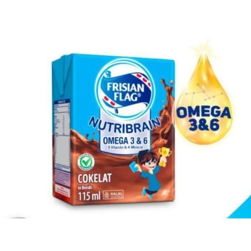 susu cair susu kotak uht frisian flag 115ml