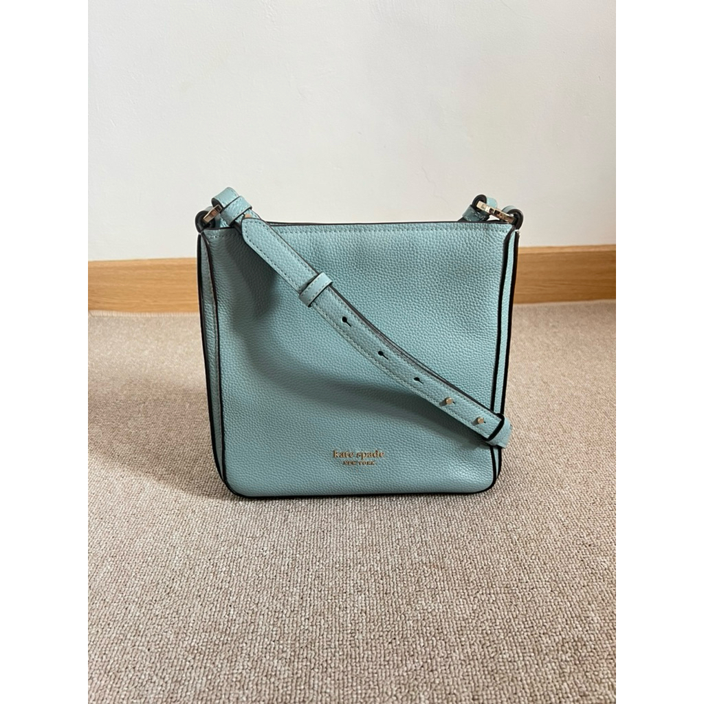 Preloved KS Kate Spade Hudson Messenger Blue