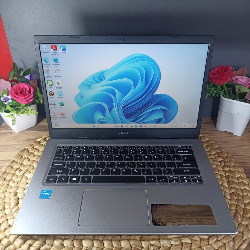 LAPTOP ACER ASPIRE 5 A514-54 SECOND INTEL CORE I3-1115G4  RAM 4 GB DDR4  SSD 512 GB  INTEL UHD GRAPH