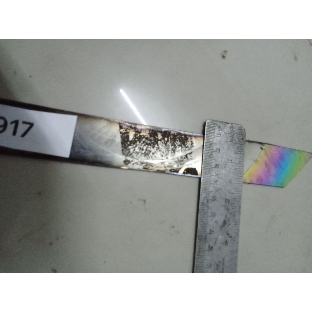 BAJA HSS DM05 Pelangi Bahan Pisau Dapur Iris Seset Kelet Fillet Serut Raut Stek Okulasi Grafting Can