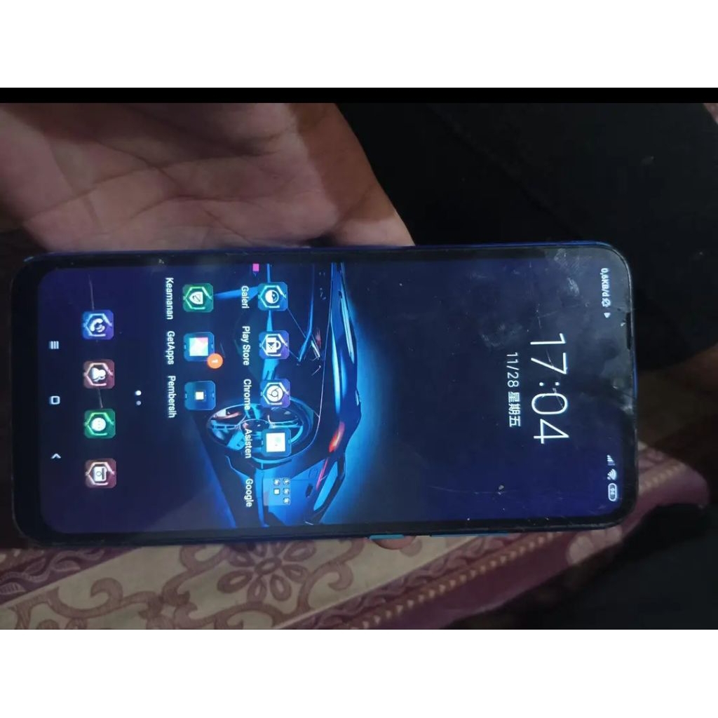 HP Redmi 9A Minus LCD Retak Sentuhan Masih Aman Sekali/ Hp Murah Berkualitas