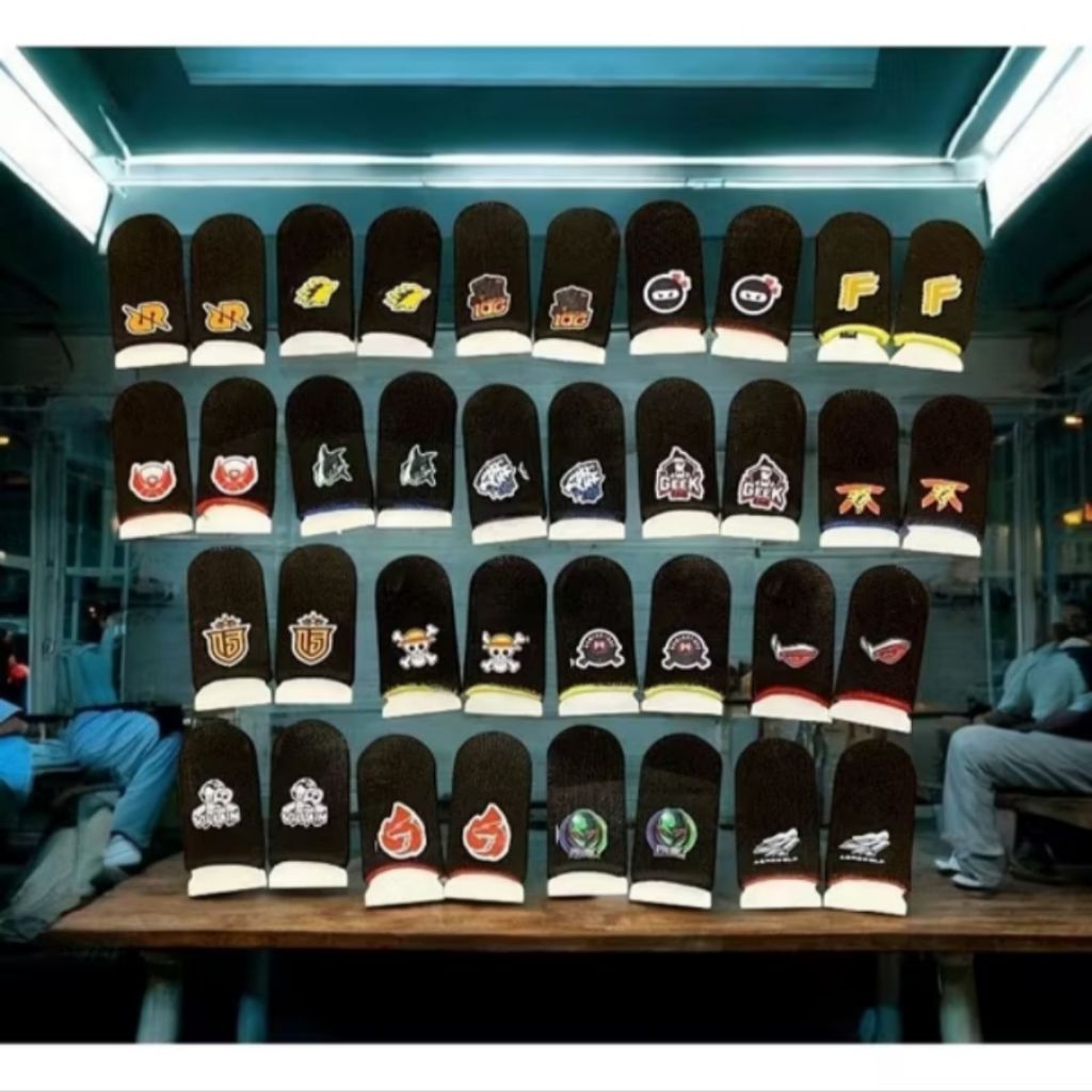 sarung tangan jempol motif / sarung jempol game