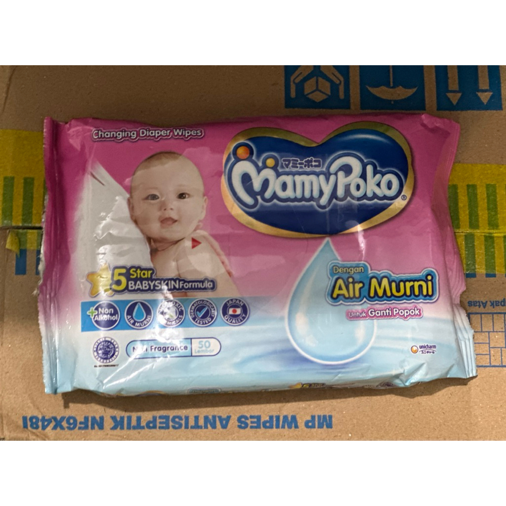 Mamy Poko Wipes Air Murni / Tissue Basah Diaper Wipes