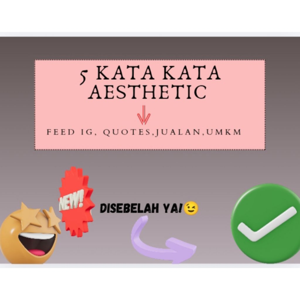 Template Instagram Canva Aesthetic | 30 Feed Siap Pakai UMKM & Jualan
