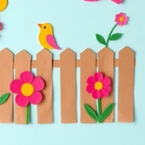 DEKORASI DINDING PAGAR HIAS KELAS HIAS RUANGAN POJOK BACA