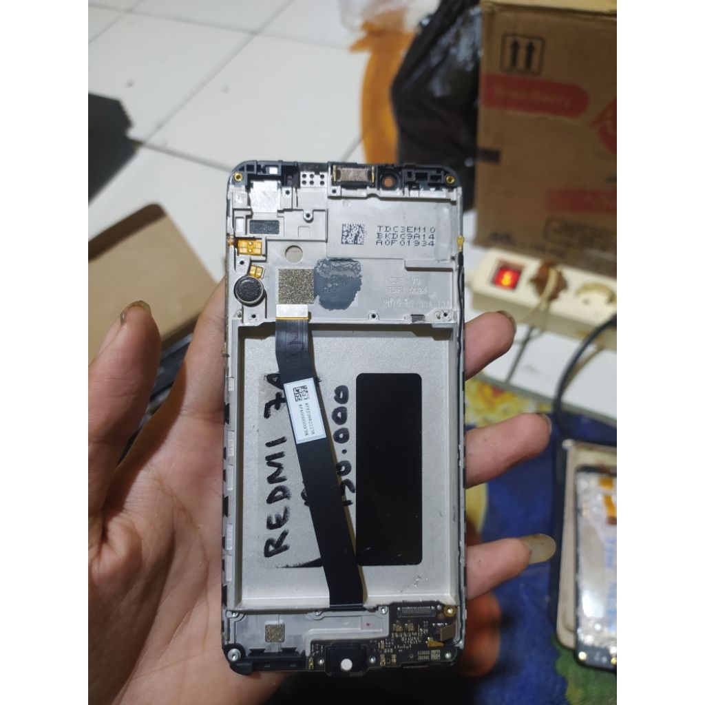 LCD Redmi 7A Original Cabutan Second