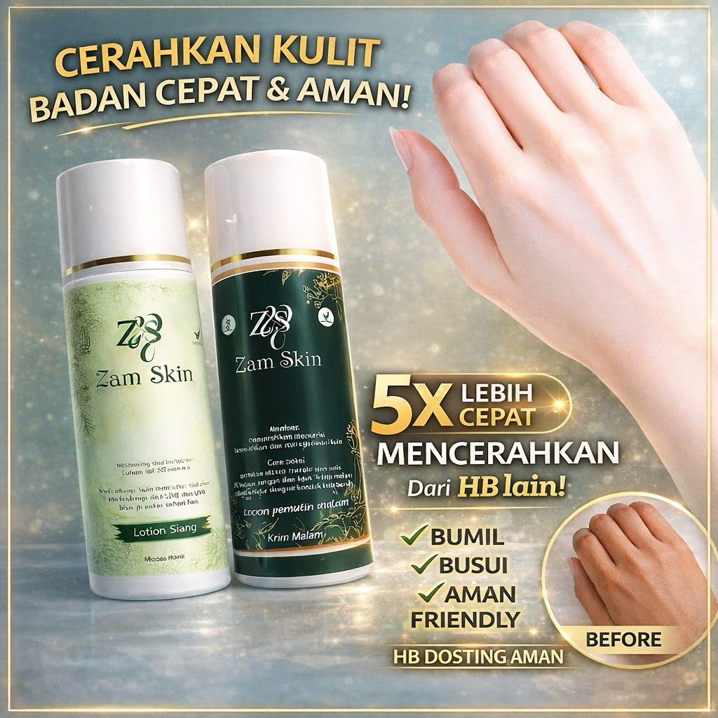 HB Body Lotion Pemutih Badan Aman Untuk Bumil Dan Busui Body Bleaching Booster Dosting Bpom Original