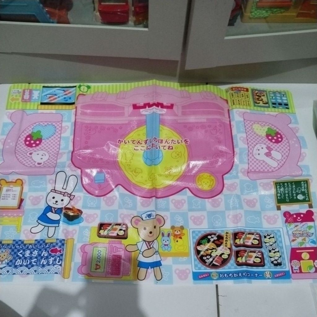 preloved mainan boneka mell chan perlak alas toko sushi