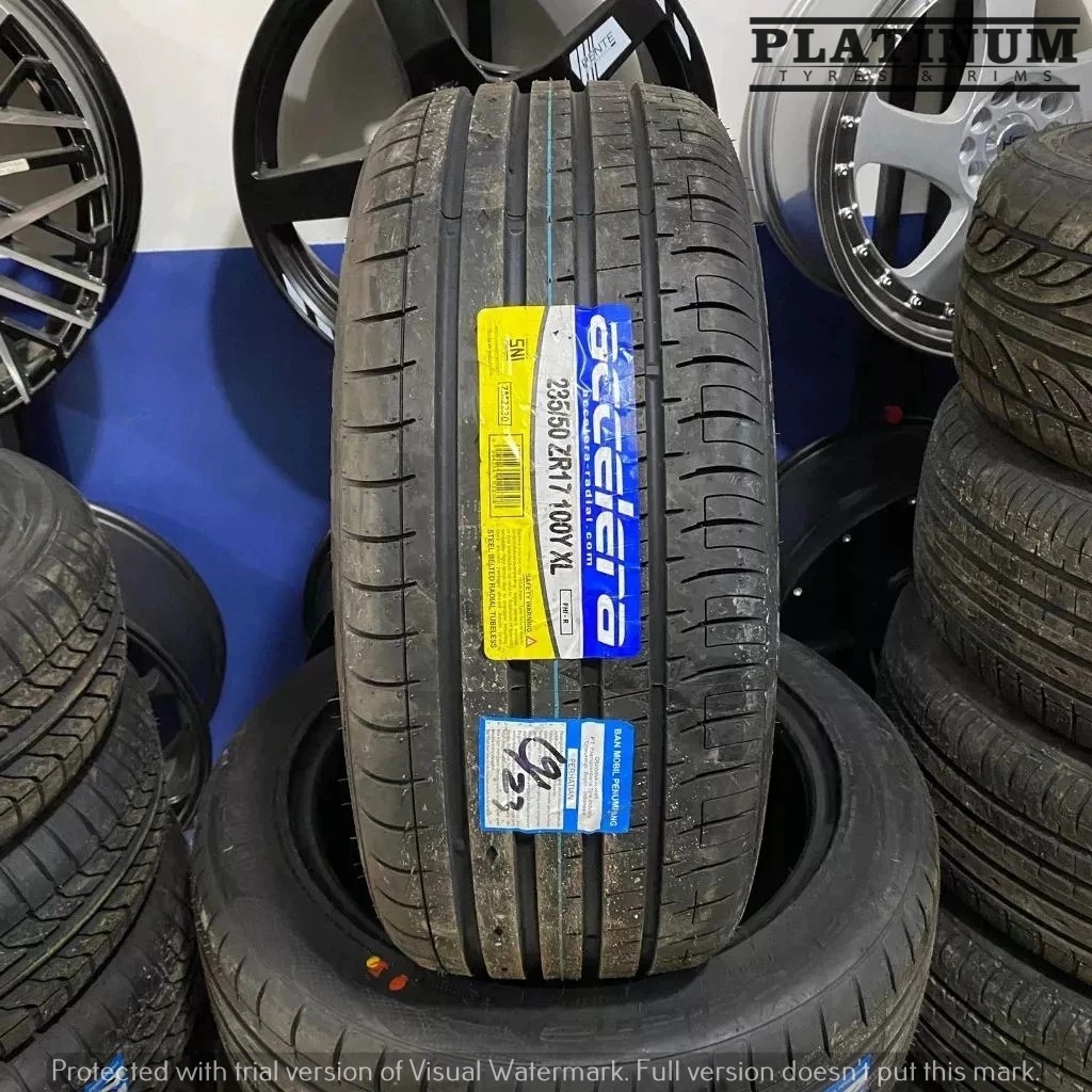 BAN MOBIL MERK ACCELERA PHI-R UKURAN 235 50 R17 TAHUN 2023 II 235/50 R17 ACCELERA
