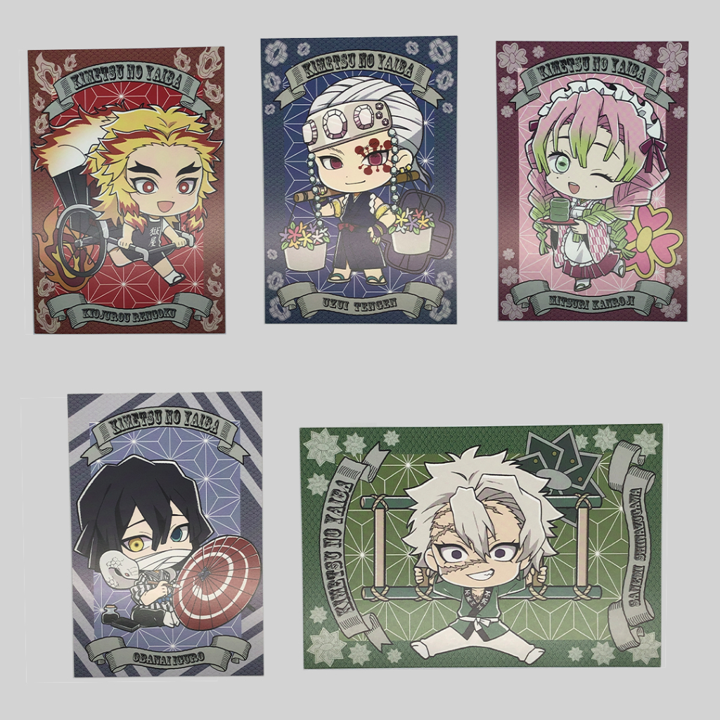 OFFICIAL Demon Slayer Chibi Postcard